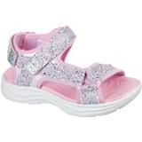 Sandale copii Skechers Glimmer Kicks - Glittery Glam 302965LLTPK, 27, Roz