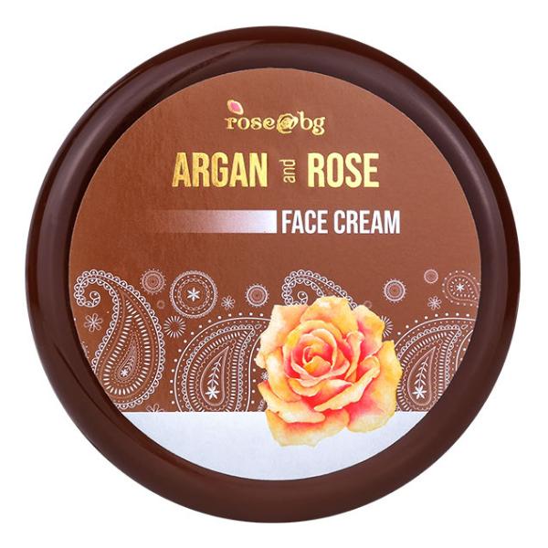 Crema de Fata cu Ulei de Argan si Apa de Trandafiri Argan Rose Face Cream, 150ml image14
