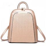 Rucsac de dama Italy Style - Auriu - Coco Fashion Style