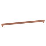 Maner pentru mobila Nola, finisaj cupru satin periat CB, 320 mm