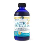 Supliment lichid Arctic-D Cod Liver Oil Lemon - Nordic Naturals, 237ml