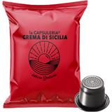 Cafea Crema di Sicilia, compatibile Nespresso, La Capsuleria, 100capsule