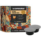 Cafea Extra Cream Mio, compatibile Lavazza a Modo Mio, La Capsuleria 16 capsule 