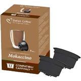 Mokaccino, compatibile Cafissimo/Caffitaly/Beanz, Italian Coffee 12 capsule 