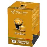 Cafea 100% Arabica, compatibile Cafissimo/Caffitaly/Beanz, Italian Coffee 12capsule 