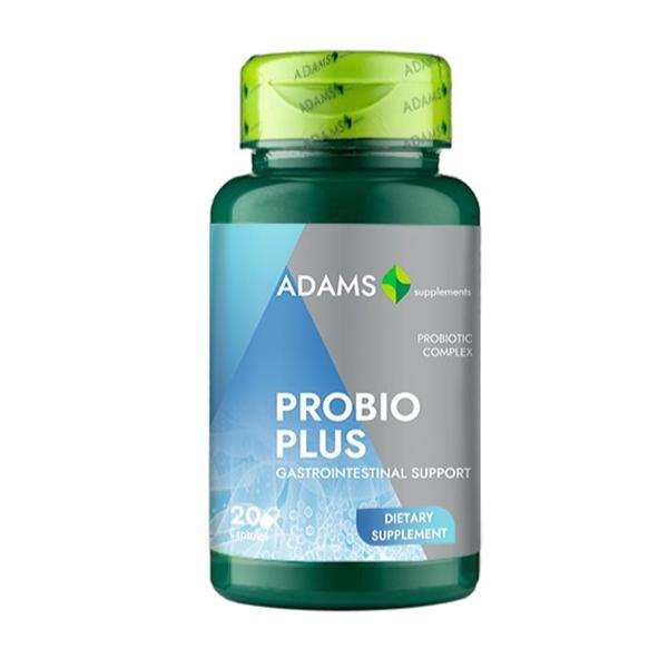  Probiotice Probioplus Adams Supplements, 20 capsule
