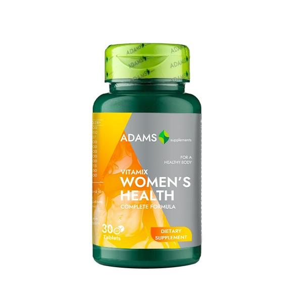 Supliment Alimentar pentru Femei VitaMix Women&#039;s Health Adams Supplements, 30 tablete