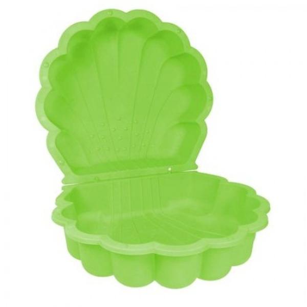 Cutie de nisip Scoica dubla Verde