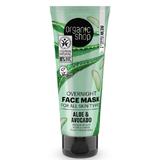 Masca de Noapte pentru Toate Tipurile de Ten cu Aloe Vera si Avocado Organic Shop, 75 ml