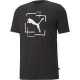 Tricou barbati Puma Cat Graphic 67174201, M, Negru