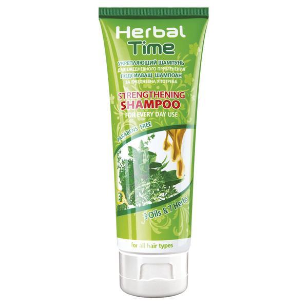 Sampon cu Uleiuri si Extracte din Plante Herbal Time Strengthening Shampoo - 250 ml