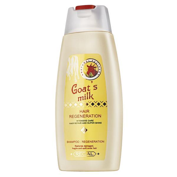 Sampon Regenerant cu Lapte de Capra - Goat's milk Hair Regenerations Rosa Impex - 250 ml poza