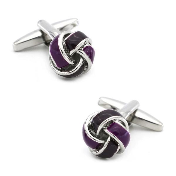 Set Butoni camasa, Purple Knot