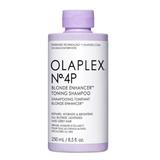 Sampon Nuantator pentru Parul Blond - Olaplex No. 4P Blonde Enhancer Toning Shampoo, 250ml