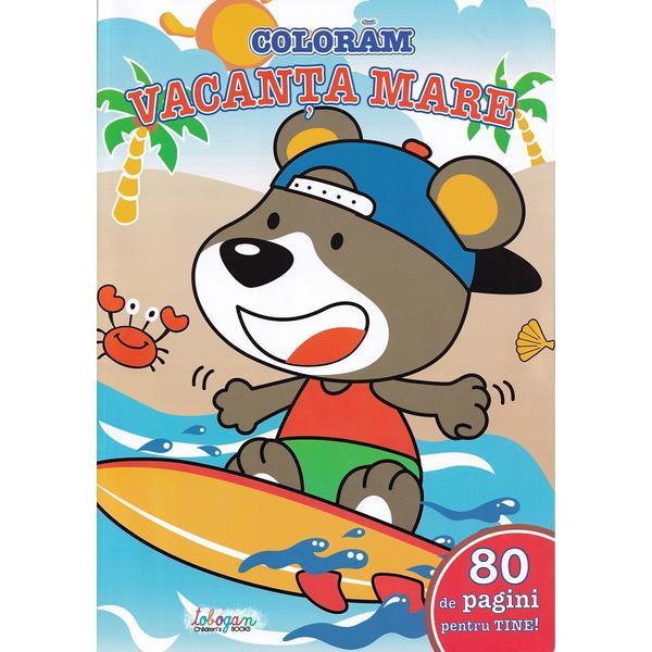 80 de pagini pentru tine! Coloram vacanta mare, editura Erc Press