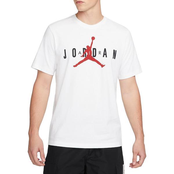 Tricou barbati nike jordan air wordmark ck4212-103, l, alb