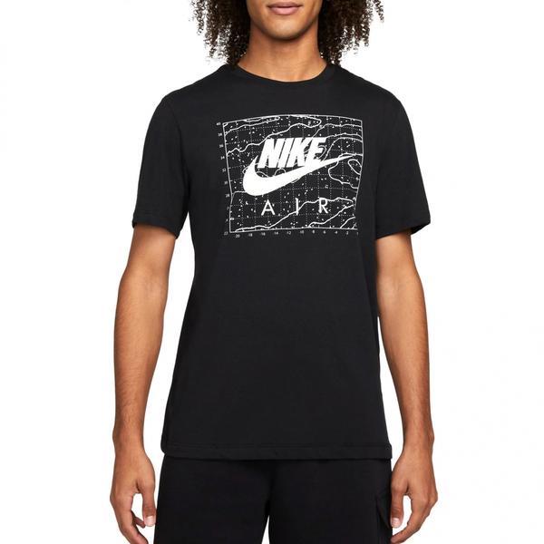 Tricou barbati nike air hbr 2 dm6339-010, l, negru