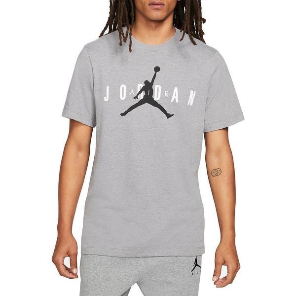 Tricou barbati nike jordan air wordmark ck4212-092, m, gri