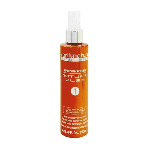 Spray protectie UVA/UVB pentru parul gros si vopsit Nature-Plex Abril et Nature, 200 ml 200