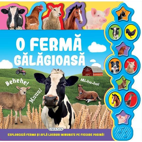 O ferma galagioasa. carte cu sunete, editura girasol