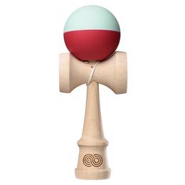 Kendama USA - Kaizen 2.0 - Half Split - Maple - Mint and Red
