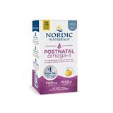 Supliment alimentar Postnatal Omega-3 1120mg Lemon Nordic Naturals, 60capsule