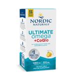 Supliment alimentar Ultimate Omega + CoQ10 1280mg Nordic Naturals, 120capsule