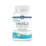 Supliment alimentar Omega Focus with Citicoline & Bacopa Monnieri Extract 1280mg - Nordic Naturals, 60capsule
