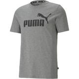 Tricou barbati Puma Essentials Logo 58666603, M, Gri