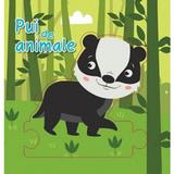 Pui de animale - Carte Puzzle