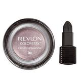 Fard Cremos pentru Ploape - Revlon Colorstay Creme Eye Shadow, nuanta Black Currant 740