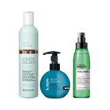 Set cadou pentru par lipsit de volum, Milk Shake Volumizing Shampoo 300 ml + Lakme Volume Cream 250 ml + L'oreal Volumetry Spray 125 ml