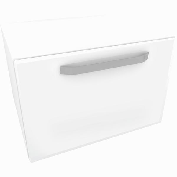 Armonia Comoda alba cu 1 sertar cu maner front MDF Alb Mat