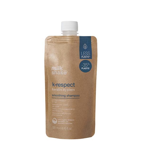 Sampon anti-frizz Milk Shake K-Respect Keratin System Smoothing, 250ml 250ml imagine noua