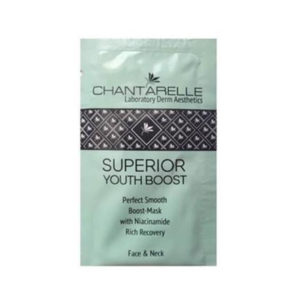 Masca de fata Chantarelle Superior Youth Boost Perfect Smooth Rich Recovery Boost Mask with niacinamide CD0860, 5ml (5ml) imagine noua