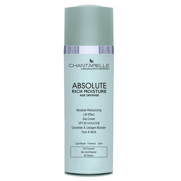 Crema de zi Chantarelle Absolute Rich Moisture Lift Effect Day Cream SPF30 Ceramide & Collagen Booster CD1478, 50ml 50ML