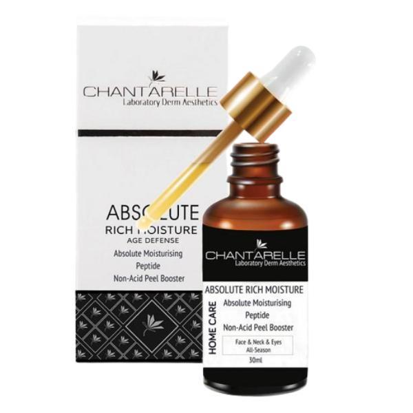 Exfoliant Chantarelle Absolute Rich Moisture Peptide Non-Acid Peel Booster Face & Neck & Eyes CD120230, 30ml 30ml imagine 2022