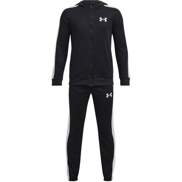 Trening copii under armour ua knit 1376329-001, 137-147 cm, negru
