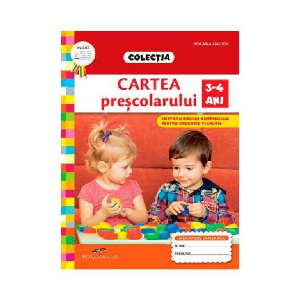 Cartea prescolarului 3-4 ani, Roxana Haiden, editura Cd Press