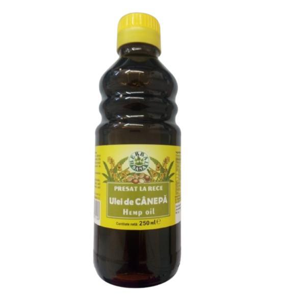 Short life - ulei de canepa presat la rece herbavit, 250 ml
