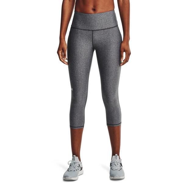 Colanti femei under armour heat gear capris 1365334-019, xs, gri