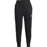 Pantaloni copii Under Armour Rival Fleece 1373133-001, 137-146 cm, Negru