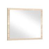 Oglinda mdf stejar artizanal Bafra 80x3x70 cm