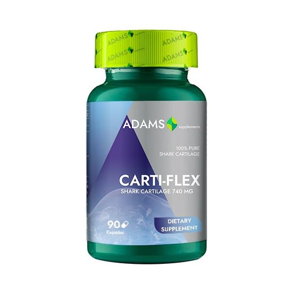 Cartilaj de Rechin Carti-Flex 740mg Adams Supplements, 90 capsule