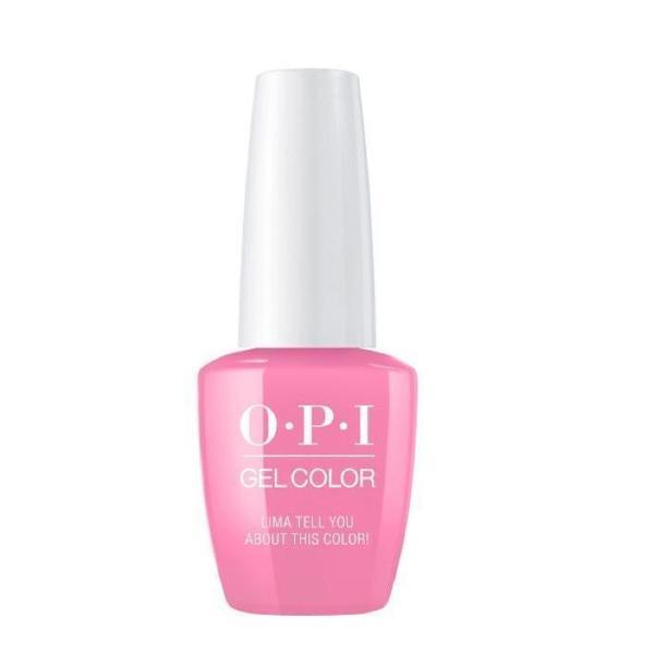 Lac de unghii semipermanent Opi Gel Color Lima Tell You About This Color!, 15ml 15ml imagine noua
