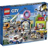 LEGO City Town - Deschiderea magazinului de gogosi 60233, 790 piese