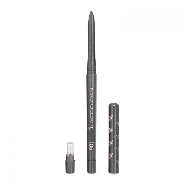 Creion de ochi 05 Steel, Irresistible Eyeliner & Kajal Pencil, Naj Oleari, 1.2g 1.2g