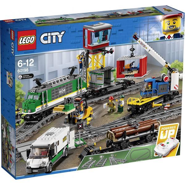 Lego city - tren marfar 60198, 1226 piese
