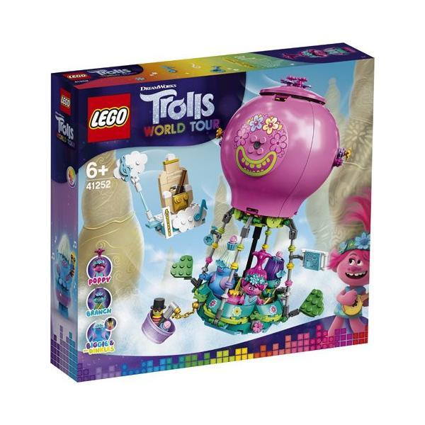 Lego Trolls World Tour - Aventura lui Poppy cu balonul cu aer cald 41252, 250 piese
