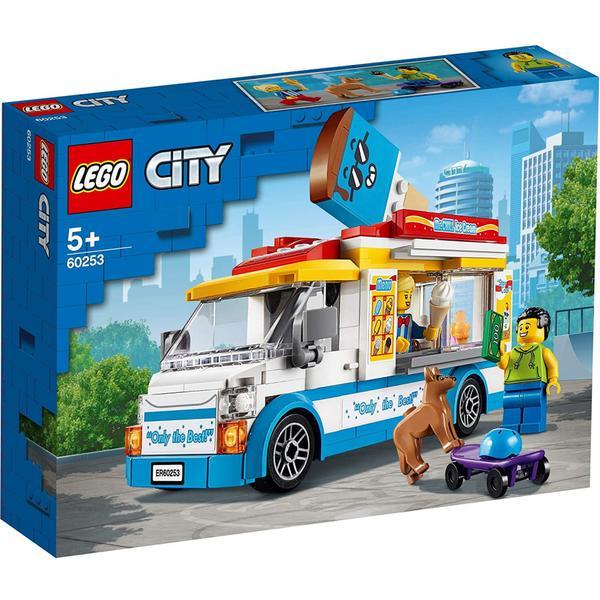Lego city - furgoneta cu inghetata 60253, 200 piese